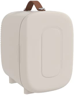 Zerova Cosmetische koelkast 4L - Mini koelkast - Beaty Koelkast Tafelmodel - Koelen en Verwarmen - 20,3 x 26,3 x 28 cm - Créme Wit — thumbnail 1
