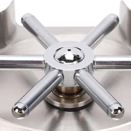 Glazenspoeler Aanrecht - Flessenwasmachine Beker - Snelle Reiniging - 360 Graden Spray - 115 mm Opening - Zilver — thumbnail 4