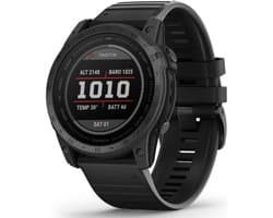 Garmin Tactix 7 Standard Editon - Zwart Premium Tactical watch met silicone band - 010-02704-01