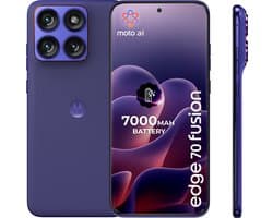 Motorola moto edge 70 fusion - 7000 mAh - 8/258GB - PANTONE Orient Blue