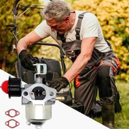 Grasmaaier Carburateur - Motor Brandstofsysteem - Gazon Onderhoud - Efficiënte Verbranding - 1P56F - Metaal — thumbnail 2