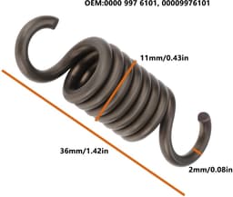 Dailygoods - Grasmaaier Koppelingsveren - 2 Stuks Compatibel met Stihl — thumbnail 4
