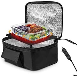 Dailygoods - Mini Auto Magnetron - Draagbare Lunchbox - Voor Chauffeurs en Reizigers - 12V Magnetron - Snel Verwarmen - Ideaal voor Werknemers — thumbnail 1