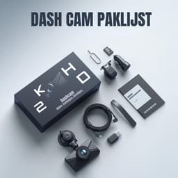 QORA® Dashcam voor Auto Voor en Achter - Dashcam - Zwart - 9cm x 4cm x 6cm — thumbnail 5
