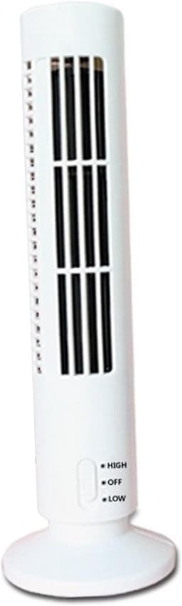 Torenventilator - Stille Koeler - Persoonlijke Koeling - Smart Voice Control - 10x10x34 cm - Zwart — thumbnail 3