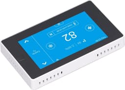 Slimme Thermostaat - WiFi Thermostaat Touchscreen Controller - Energie Besparen - Intelligente Leerfunctie - 43 inch - Wit — thumbnail 4