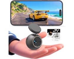 Dashcam 2K - Autocamera Videorecorder - Verkeersveiligheid Monitoren - Spraakbesturing - 32 GB SD-kaart - Zwart