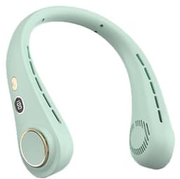 Nekventilator Groen – Outdoor Draagbare Hals Ventilator met 5 Standen en LED Display – Lichtgewicht Bladloze Ventilator — thumbnail 1