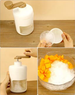 Draagbare handmixer - 300 ml - Handmatige bediening - Geschikt voor thuis, op reis en buitenshuis. Mixer met vriesvorm. — thumbnail 3