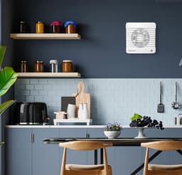 Badkamerventilator 100 mm Stil – Afzuigventilator met Terugslagklep – Muggenfilter – 26 dB — thumbnail 3