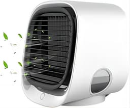 Kleine draagbare airconditioner,Persoonlijke luchtkoeler – Ultrastil, energiezuinig, ingebouwde luchtreiniger – Geschikt voor slaapkamers, kantoren en kamperen – Geen installatie nodig — thumbnail 1
