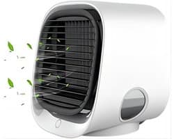 Kleine draagbare airconditioner,Persoonlijke luchtkoeler – Ultrastil, energiezuinig, ingebouwde luchtreiniger – Geschikt voor slaapkamers, kantoren en kamperen – Geen installatie nodig