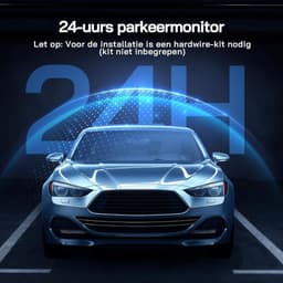 JCP® Draadloze Dashcam - Dashcam met Parkeermodus - Loop-Opname - Zwart - 8cm x 3cm x 5cm — thumbnail 3