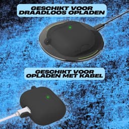 Enluxe Case geschikt voor Airpods 4 - Donker Bruin 'Espresso' - Premium Siliconen Hoesje, Valbescherming & Spatwaterdicht, Draadloos Opladen Compatibel — thumbnail 2