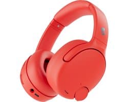 Skullcandy Crusher 720 Draadloze Koptelefoon Over Ear - 65 uur batterij - Voelbare Bas - Bluetooth 5.3 - THX Spatial Audio - Rood