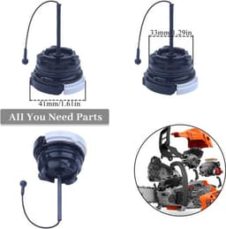 Brandstofdoppen set van 3 geschikt voor Stihl MS192T, MS200, MS250, MS290, MS380, MS390, MS440, MS460 en MS880 kettingzagen voor betrouwbare afsluiting en bescherming — thumbnail 2