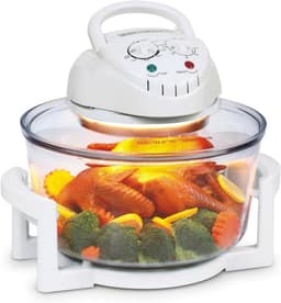 Halogeen Airfryer - Heteluchtoven Airfryer - Gezond Koken - Olievrij Bakken - 12L - Wit — thumbnail 1