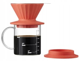 BUYDEEM CD1024 - Filter Koffiezetapparaat - Vivid Oranje - Roestvrijstalen Filters - Mobiel Design — thumbnail 2