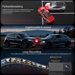 NIVA® Dashcam - Autocamera voor Auto - Compacte Autocamera - Zwart - 4cm x 9cm x 6cm — thumbnail 4