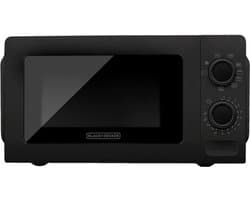 BLACK+DECKER - Vrijstaand Magnetron met Grillfunctie 23L – Digitaal Display – 9 Automatische Programma’s – Ontdooifunctie – Timer – 700W – Zwart