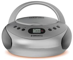 Oakcastle CD250 - Draagbare CD-Boombox - Bluetooth 5.0 - FM-Radio - Tot 15 Uur Afspeeltijd - Zilver — thumbnail 5