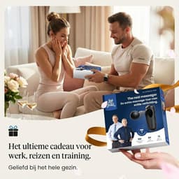 Massagengun - Massage Pistool - Massage Gun - Zwart - 14cm x 11cm x 5cm — thumbnail 4
