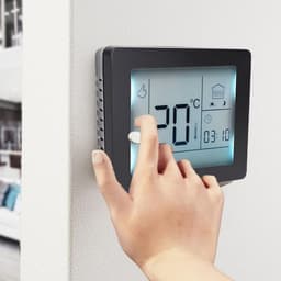 Slimme Thermostaat - WiFi Regelaar - Huis Verwarmen - 7 Dagen Programmeerbaar - Touchscreen Bediening - Wit — thumbnail 3