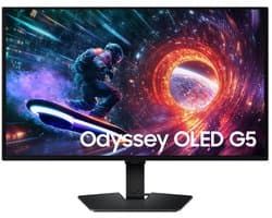 Samsung Odyssey G5 Serie - Gaming Monitor - OLED - QHD - 180Hz