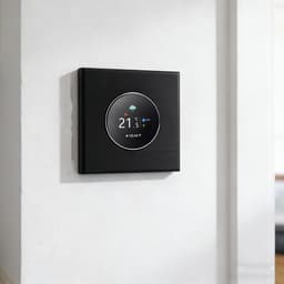 Slimme Thermostaat - Vloerverwarming Bediening - Comfort Verwarmen - Smartphone Bediening - 86x86mm - Zwart — thumbnail 3