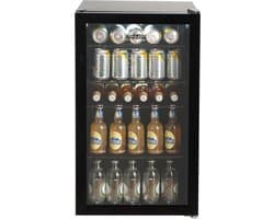 Everglades EVBC20981MB - Beverage Koeler - 98 Liter - Modern Zwart - D Klasse - 5 Jaar Garantie