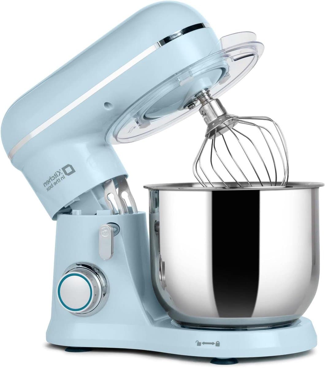 Keukenmachine - Mixer - Bakken Thuis - Krachtige Motor - 3.5 Liter - Blauw — afbeelding 1