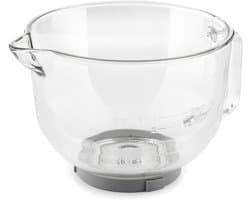Glazen Mengkom - Kom Accessoire - Keukenwerk - Breukvast Glas - 25 Liter - Transparant