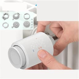 Radiatorthermostaat - Slimme Thermostaat Controller - Energie Besparen - Nauwkeurige Temperatuurregeling - M30*15mm - Wit — thumbnail 4