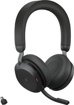 Jabra Evolve2 75 MS - Wireless Headphones - Black — thumbnail 5