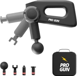 Massagepistool, spiermassage, rugmassage, professionele elektrische massager, ideaal voor massage en ontspanning, massagepistool met roterende kop 0°|45°|90° — thumbnail 4