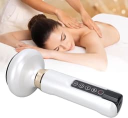 Elektrische Cellulite Massage Apparaat - 12 Standen - Gua Sha - Full Body - Vacuüm - Cupping - Ontspanning -Groen — thumbnail 1