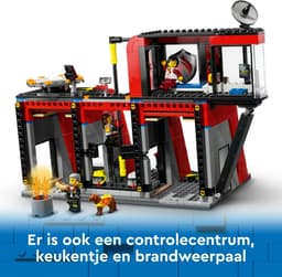 Lego City 60414 Brandweerkazerne En Auto Bouwstenen — thumbnail 5