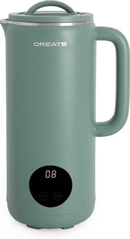 CREATE - Sojamelk maker - Multifunctionele machine - 850 ml - Soepmaker - Notenmelk maker - Timer 12 uur - Sage - VEGAN MILK MAKER STUDIO — thumbnail 1