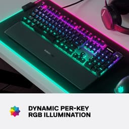 SteelSeries Apex 5 - Gaming Toetsenbord - RGB - Mechanisch - QWERTY - Zwart — thumbnail 2