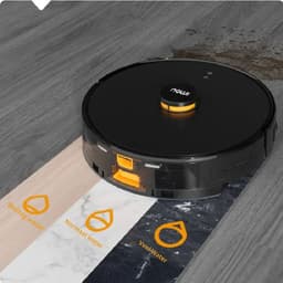 Robotstofzuiger - Laadstation - Leegt automatisch - 2700Pa - Appbediening - Stembediening - Vacuümzuiger - 110 minuten - Dweilen - Lidar - Navigatiesysteem - 3 liter - 60 dagen niet legen — thumbnail 3