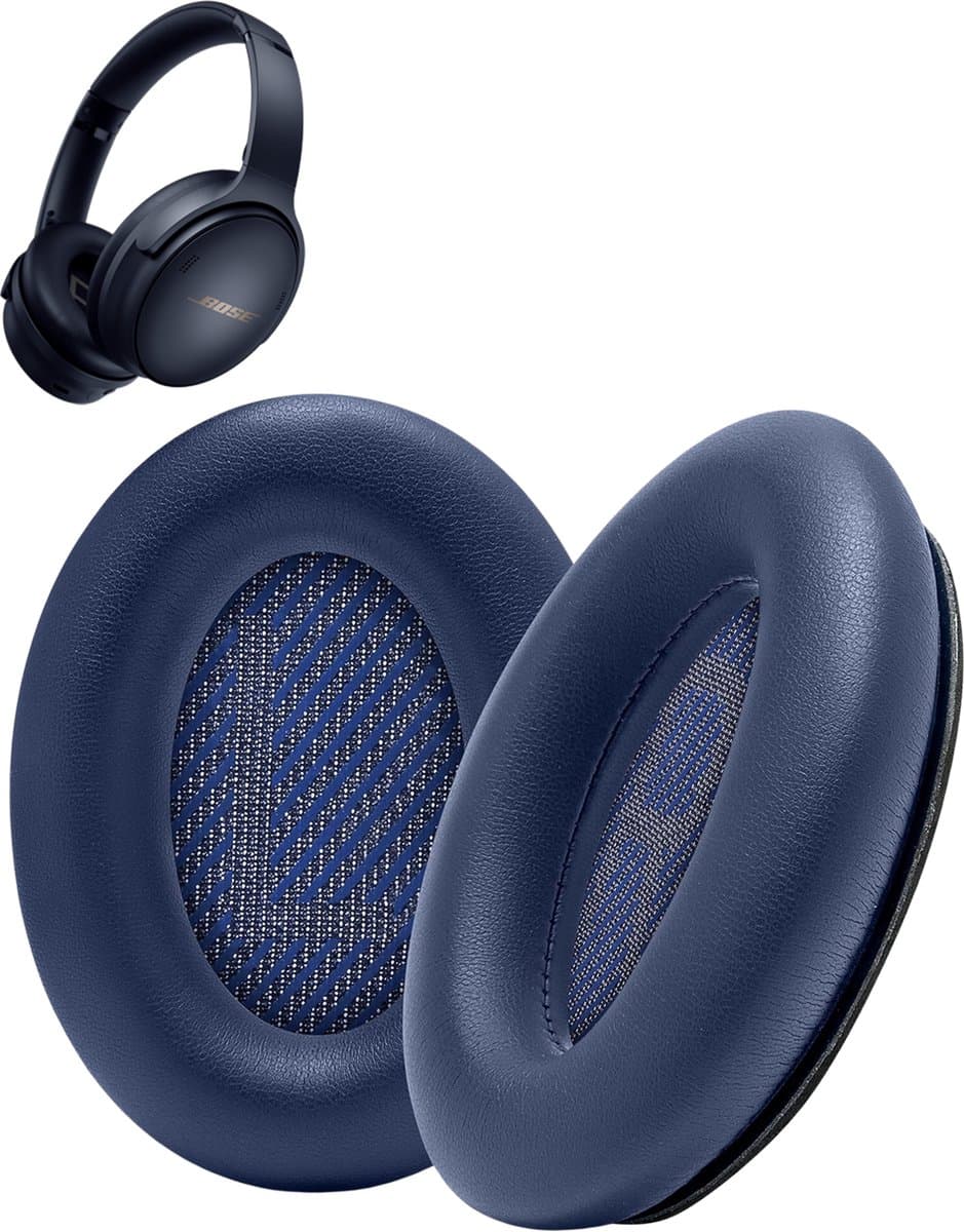 Vervangende oorkussens voor Bose QuietComfort 45 / QC45 / QuietComfort SE - Oorkussens voor koptelefoon - Ear pads headphones - Blauw — afbeelding 1