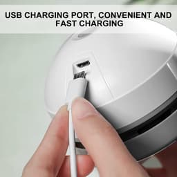 bureau stofzuiger - USB Oplaadbare Draadloze stofzuiger - hoog zuigvermogen — thumbnail 5