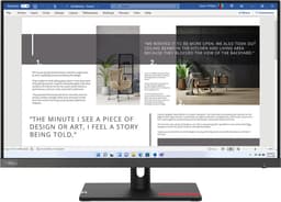 Lenovo S27i-30 Serie - Monitor - 27 inch - 100Hz - 300 nits — thumbnail 2
