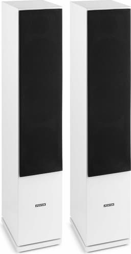 Speakerset - Fenton SHF80W stijlvolle high-end hifi speakers 500W met 3x 6.5 inch woofers - Wit — thumbnail 4
