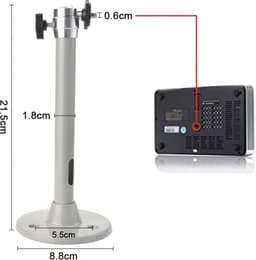 Verstelbare Mini Plafond- en Wandprojector Houder met Aluminium Beugel — thumbnail 5