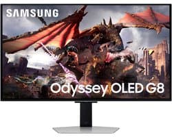 Samsung Odyssey G8 LS32DG802SUXEN - 4K OLED Gaming Monitor - 240Hz - 32 Inch