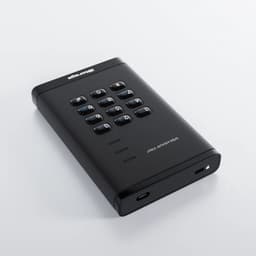 iStorage diskAshur PRO3 HDD – externe harde schijf – 500GB – USB – 256-bit – Zwart — thumbnail 2