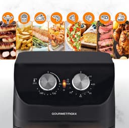 GOURMETmaxx heteluchtfriteuse 4 L - 3 in 1: heteluchtoven, grill & friteuse — thumbnail 3