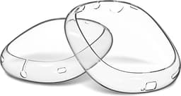 Beschermhoes voor AirPods Max Hoofdtelefoons van MMOBIEL – Transparant Zacht TPU Oorschelpen Beschermhoes – Anti-Kras Beschermende Cover - Transparant — thumbnail 4