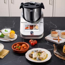 Ufesa 85104982 TotalChef RK7 Smart Keukenrobot, 30 Kookfuncties, WiFi, Touchscreen Display 7'', Mengkom van 4.5L inhoud, Incl. receptenboek — thumbnail 4